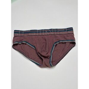 C-In2 Mens Briefs Underwear Burgundy Heathered Logo Waistband Size Small